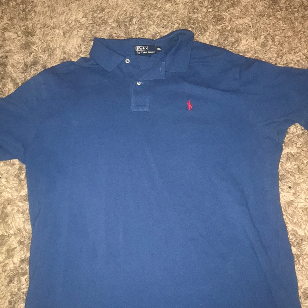 Blue polo